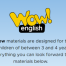 最佳英语启蒙WOW English, 磨耳朵高效的英语动画片课程视频百度云下载