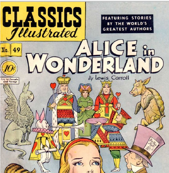 [6岁以上] 经典漫画版《爱丽丝梦游仙境》绘本百度云下载