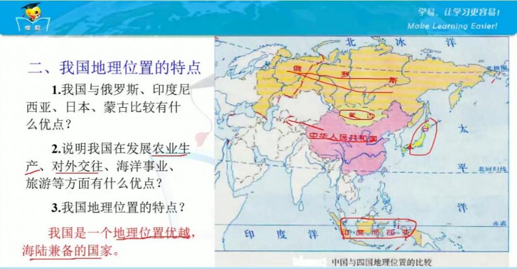 学科网中国地理杨晓松初一地理21讲全套 七年级地理微课堂百度网盘分享